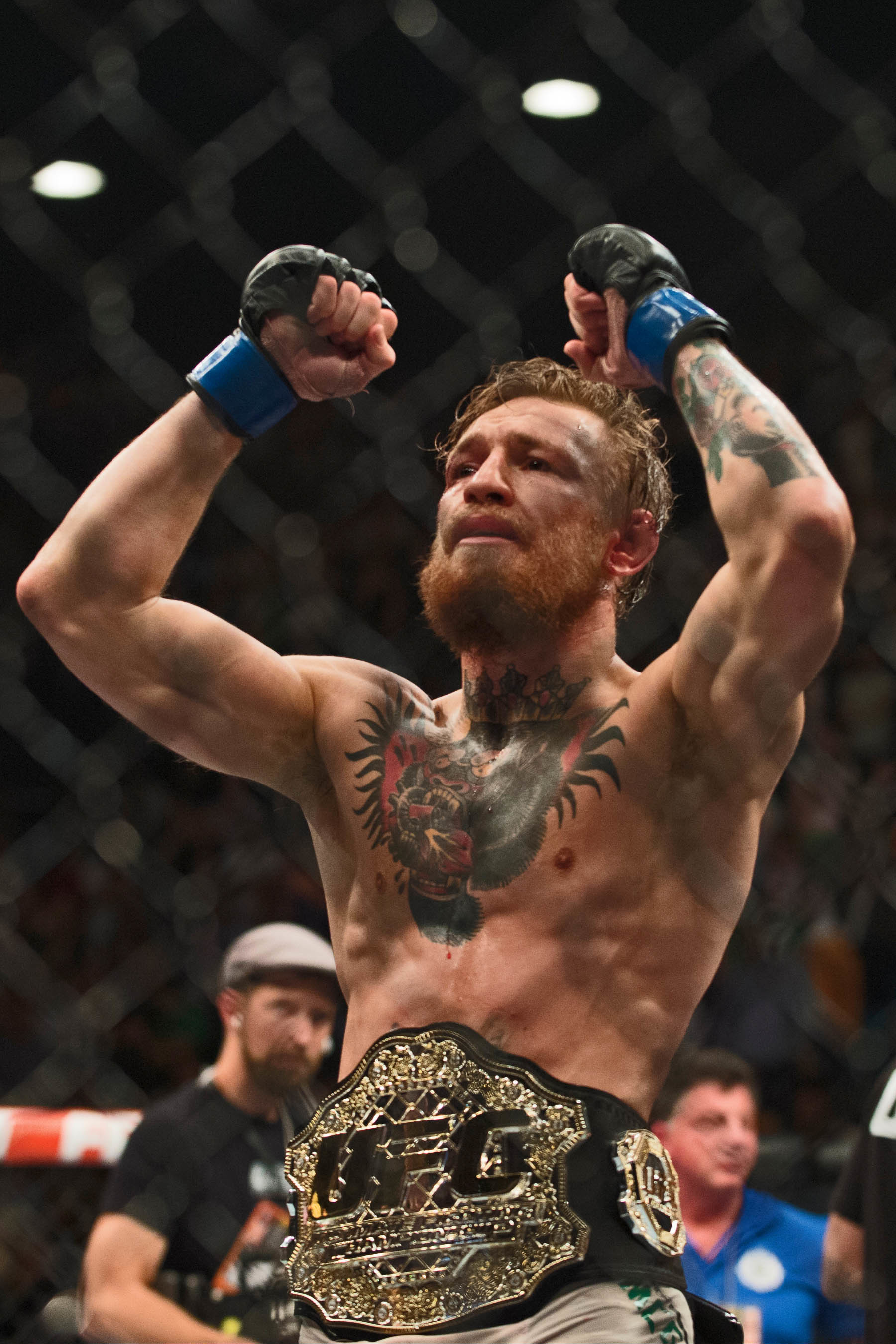 Conor McGregor's UFC Interim Title Fight in Photos