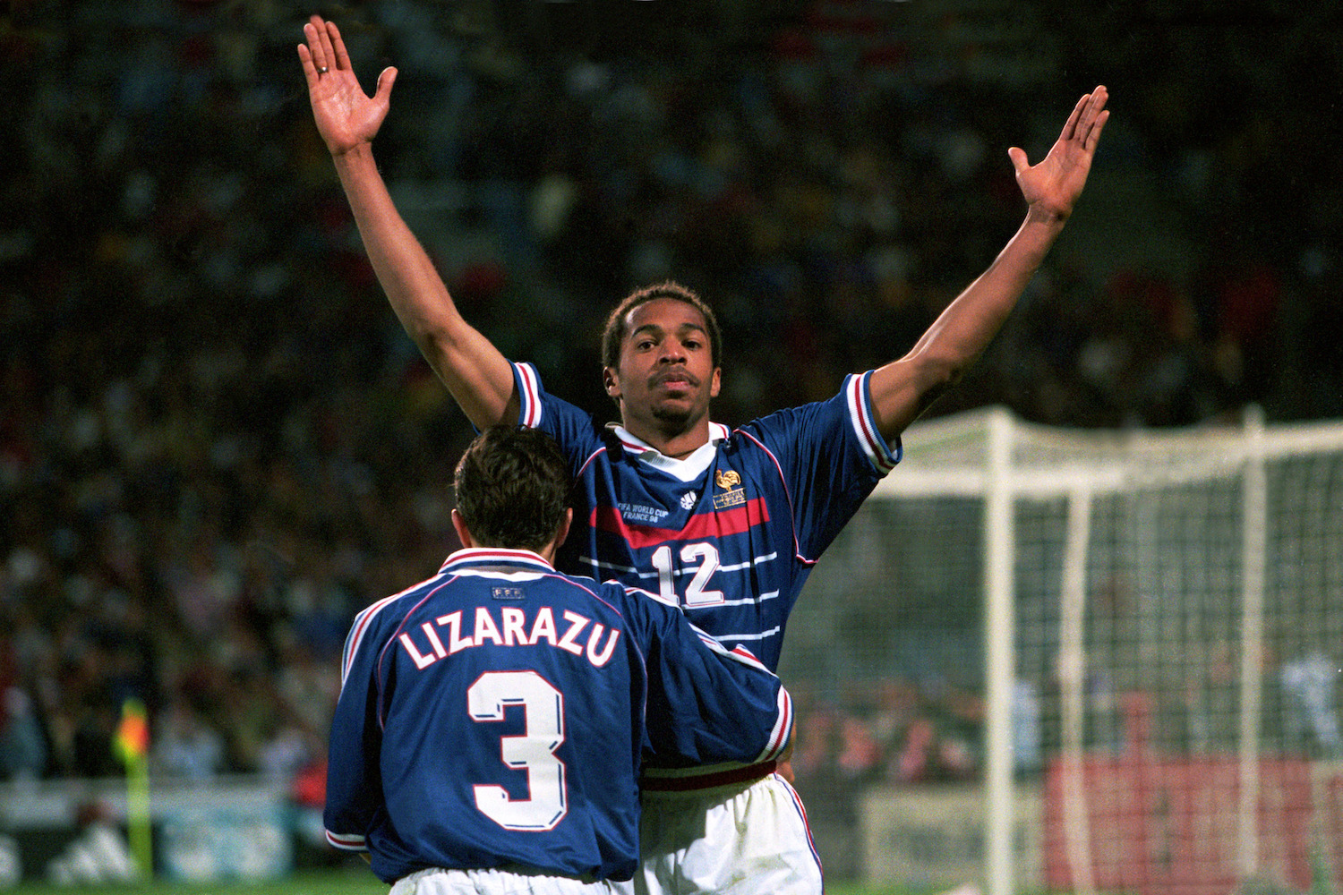 Footballer Thierry Henry attends a photocall to announce his