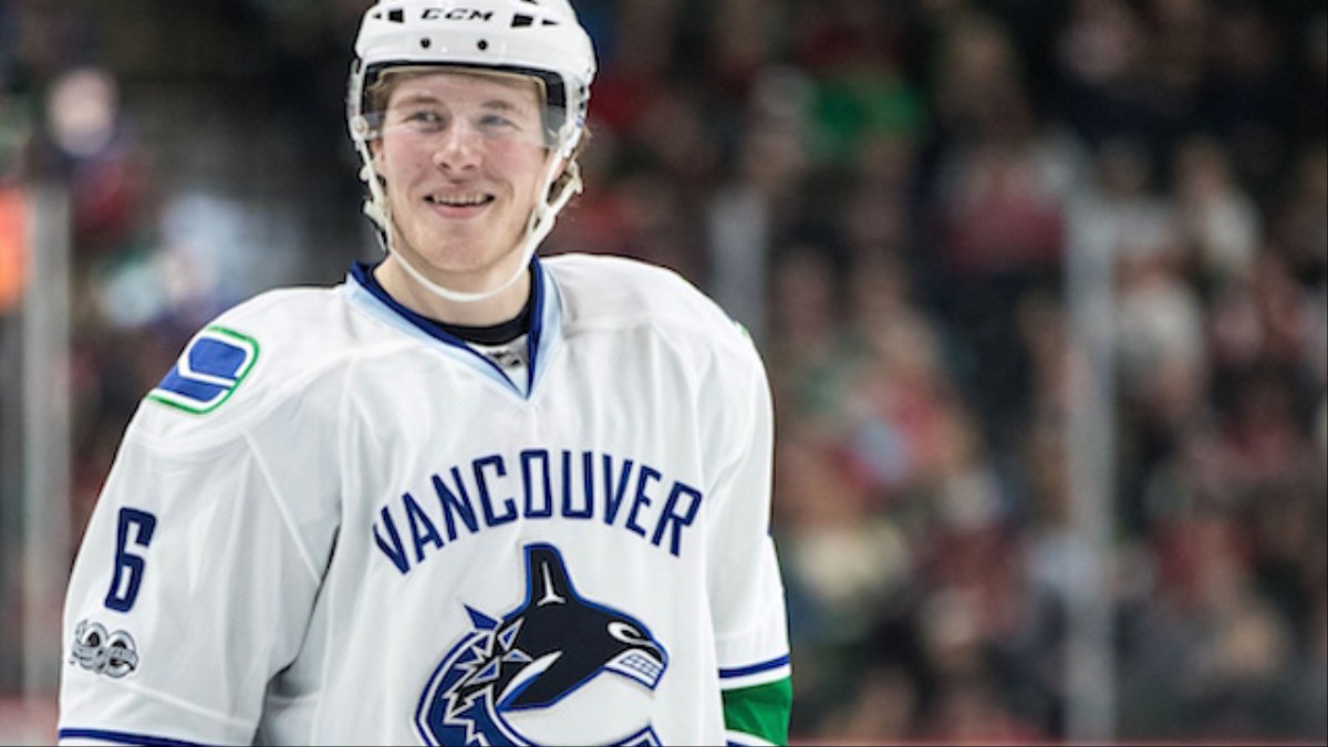 Canucks Rookie Brock Boeser Says 'You Know' 45 Times in 3Minute