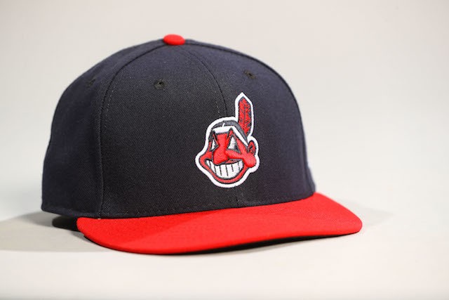 MLB CLEVELAND INDIANS MASCOT SLIDER PLUSH EAR-FLAP BEANIE HAT WITH CHIEF  WAHOO