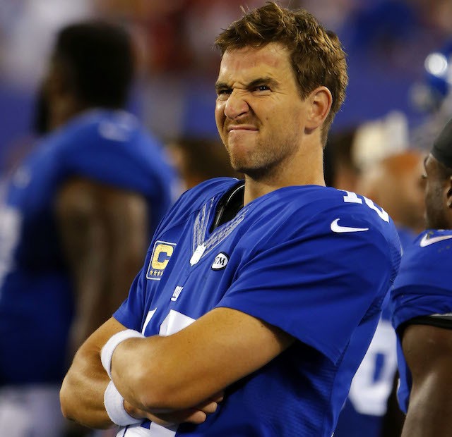 Giants part with equipment staff involved in Eli Manning memorabilia suit,  report says