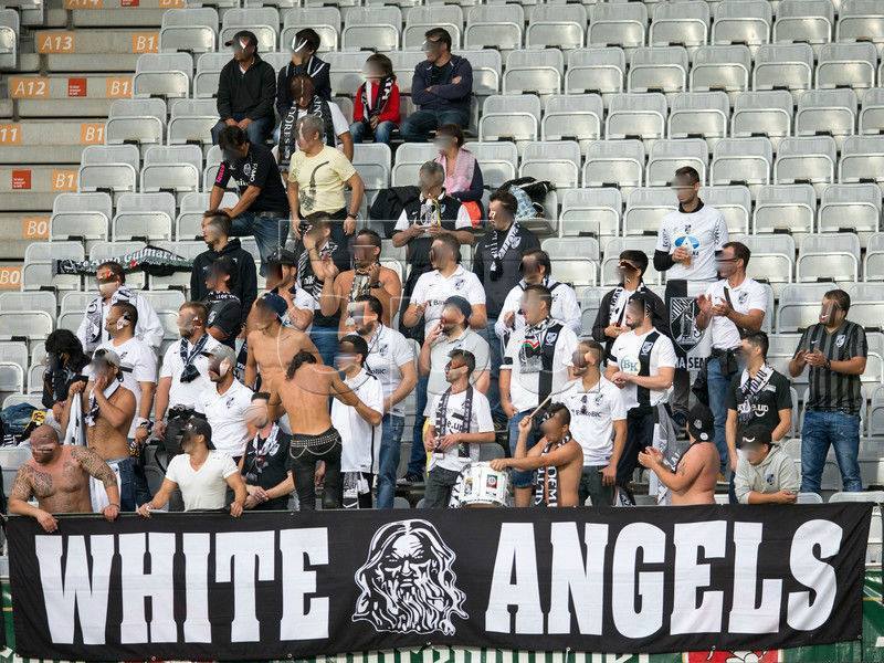 Ultras Fan Fans Hooligan Hool Fussball Liga Hoodie EIN LEBEN LANG GLADBACH