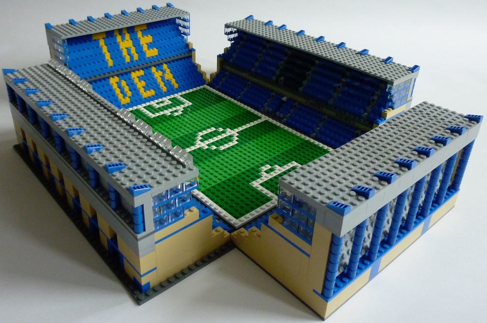 LEGO MOC Soccer Stadium by ChrisBrickman