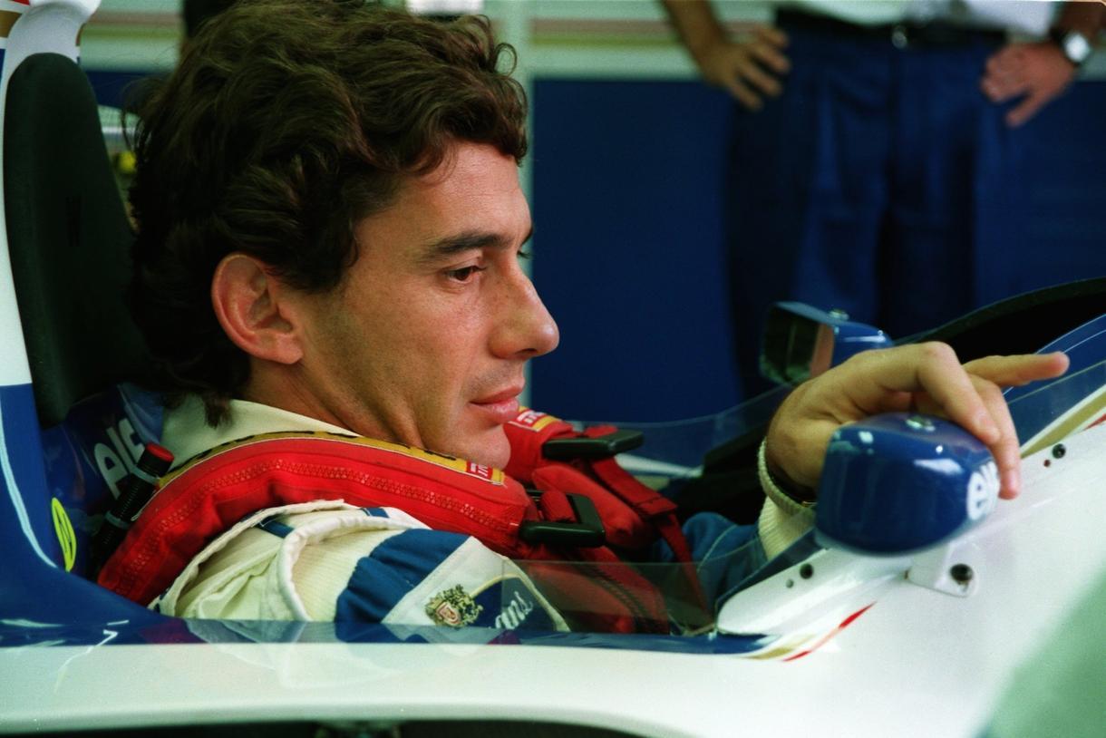 When Senna broke his F1 duck by walking on water
