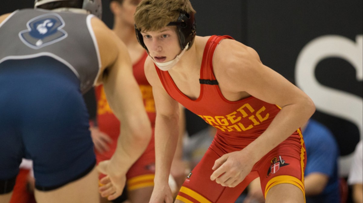 High school wrestlers don't have to wear singlets anymore and that...